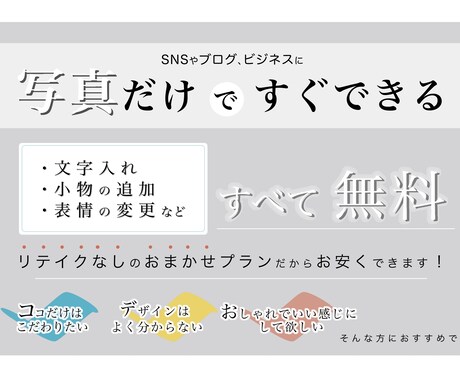お急ぎの方に！写真から似顔絵アイコンを作成します ご用意頂くのは写真1枚だけ！SNSやブログ、ビジネスにも！ イメージ2