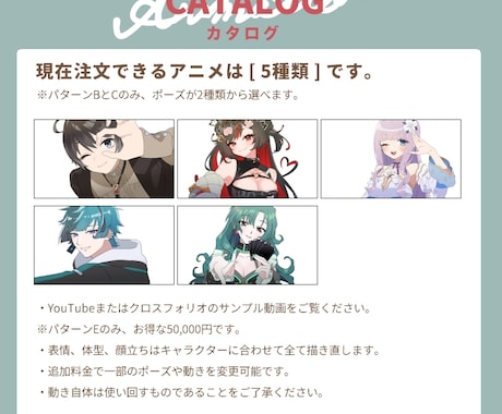 量産アニメトランジション制作します Vtuber用/手描きアニメによるトランジション イメージ2
