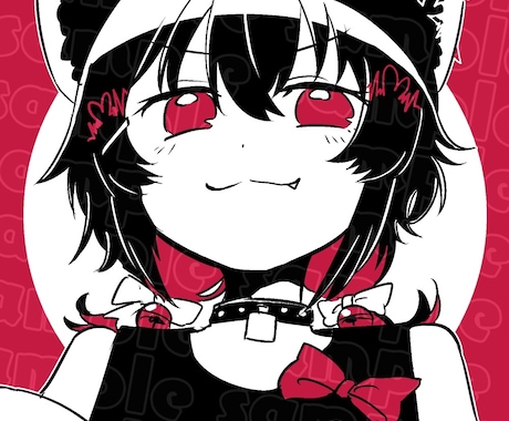 3色で！シンプルアイコン描きます ✨連絡は最初の1回のみ！やり取りが面倒な方へオススメ！✨ イメージ2