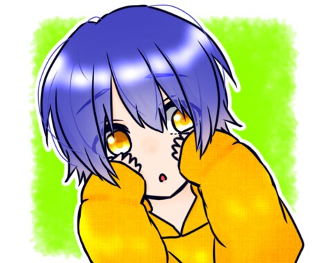 SNS用アイコン、ヘッダー描きます アイコンをかわいく着飾りたい方へ❤︎" イメージ2