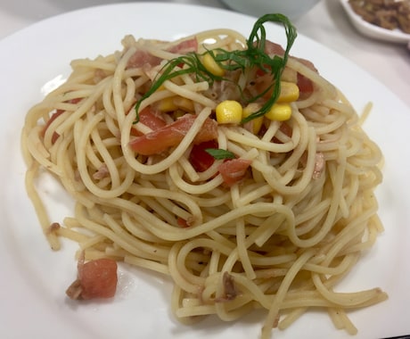 必見！！美味しすぎる冷製パスタのレシピ教えます ☆料理初心者、作るのがめんどくさい人にもオススメ！！ イメージ1