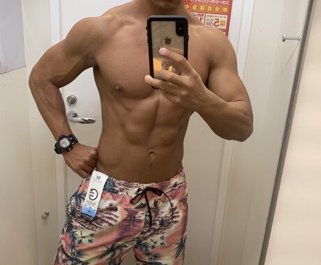 ダイエットの指導を提供します かっこいい身体になりたい、という方お手伝いします イメージ1
