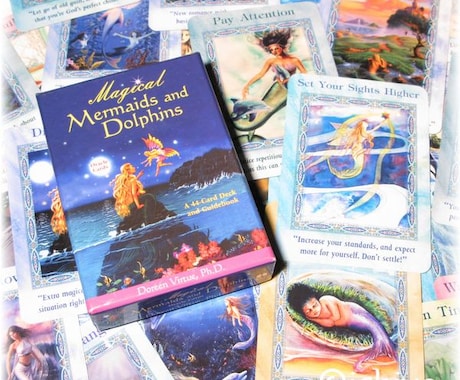 夢を叶えたい方に～メッセージお届けします 海の妖精マーメイド＆ドルフィン☆オラクルカードリーディング イメージ1