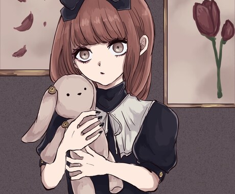 SNSのアイコン描きます ふわふわあまくて可愛いイラスト イメージ1