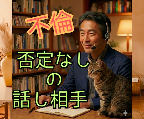 誰にも言えない不倫や秘密の恋✅️否定せず傾聴します 恋愛相談✅️性の悩みなど☘️恋愛経験豊富な50代が話し相手⭐ イメージ1