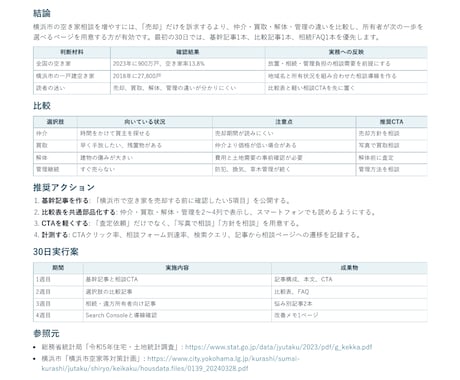 競合3社を調査して比較表にまとめます 公開情報を整理し推奨アクションまで提示します イメージ2