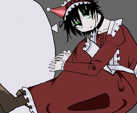 少しダークなイラストをお描きいたします イメージ1