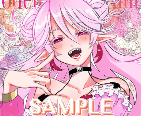 SNSアイコン制作します SNSアイコン等に使用するバストアップイラストの制作 イメージ2