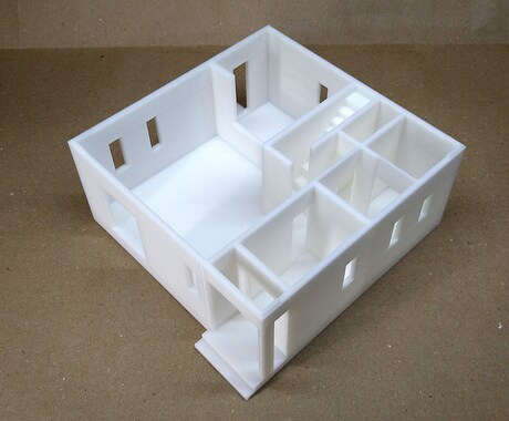 ３Dプリンタで住宅模型作ります 3Dプリンタで夢の住まいを形に！ イメージ2