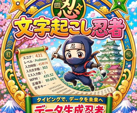 音声・動画を高速文字起こしします イメージ1