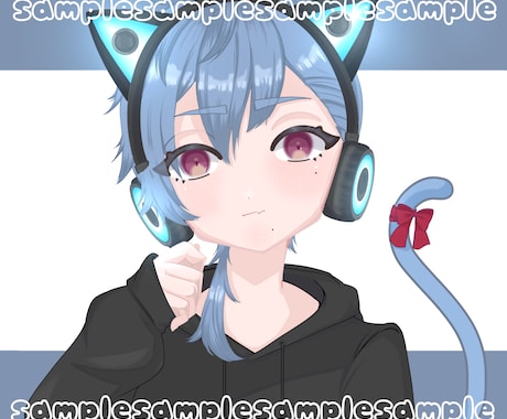 写真やコテキャからアイコン作ります SNSの第一印象となるアイコンをオーダーしてみませんか？ イメージ2