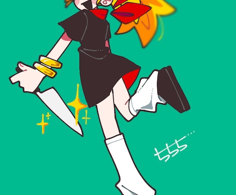 ポップなイラストお描きします カートゥーンチックでポップな目を引くイラスト作成 イメージ2