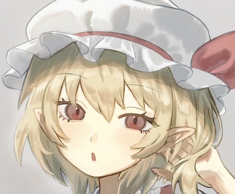萌えな女の子のアイコン等作成します 先着3名半額セール⭐️(残り1名)OC版権問わず描きます。 イメージ1