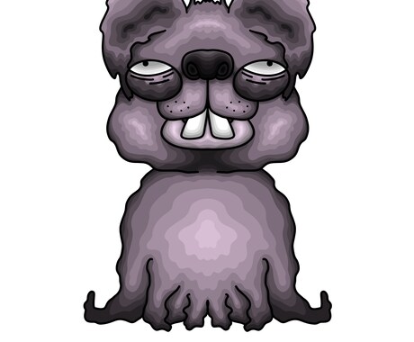 目を奪われる個性的なキャラクター描きます ひと目で記憶に残る！クセになるキャラクター！ イメージ2