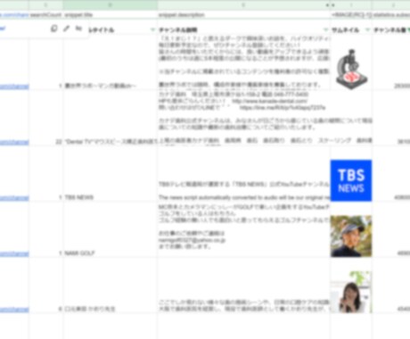 Googleスプレッドシートのマクロを作ります スプレッドシートで様々な処理を行います イメージ1