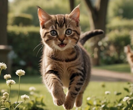 AIで創るペット・動物等のイラスト制作代行します ねこ・犬・ゴリラ・リス・ライオン・トラなど イメージ2