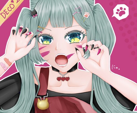 商用利用可◎ カラフルでポップなアイコン描きます SNS等で使えるアイコン、ペアアイコンなどにどうぞ！ イメージ2