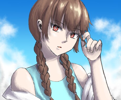 アナログ水彩のようなタッチでイラストを描きます イメージ1
