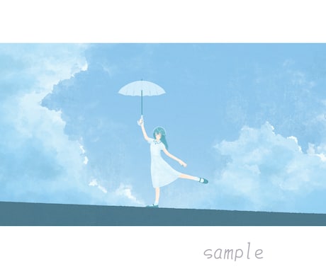 ３名様限定！残り１名様！イラスト制作全般します 空気感のある「主線なしイラスト」を制作します。 イメージ2