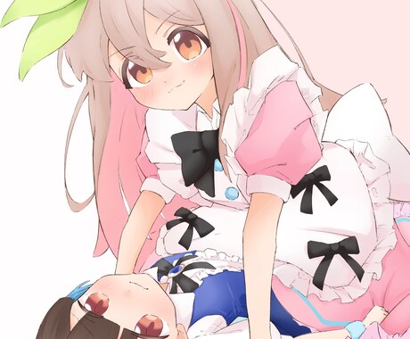 可愛いイラストを描きます ゆるふわなアニメイラストを書くのが得意です！ イメージ2