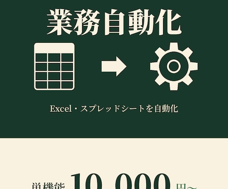 繰り返し作業をGASやAIで自動化します スプシ・Excel・AI連携/納品後はご自身で回せる形で イメージ1
