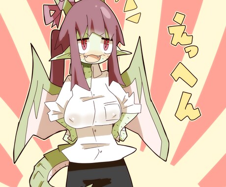 かわいらしい、ポップなイラスト・漫画を描きます 個性のある絵柄で他にない味のイラスト・漫画を提供します! イメージ2