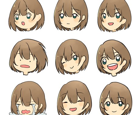 かわいいイラスト描きます SNSのアイコン、動画の素材にどうぞ！ イメージ1