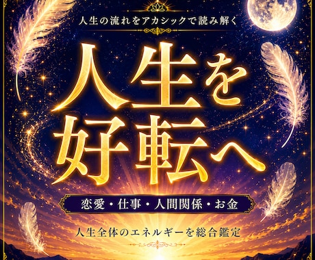 停滞した人生の流れを好転へ導きます 見えなくなっている流れを読み解きあなた本来の未来へ導きます イメージ1
