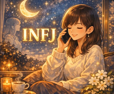 女性INFJが、同じタイプのあなたとお話します INFJ×HSPとしてのリアルな感覚を言葉に変えるお手伝い イメージ1