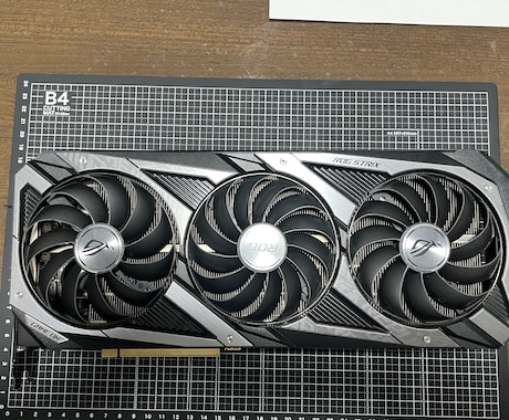 GPU.グリス、サーマルパッド交換します 温度が気になるグラボのメンテナンス作業を行います。 イメージ1