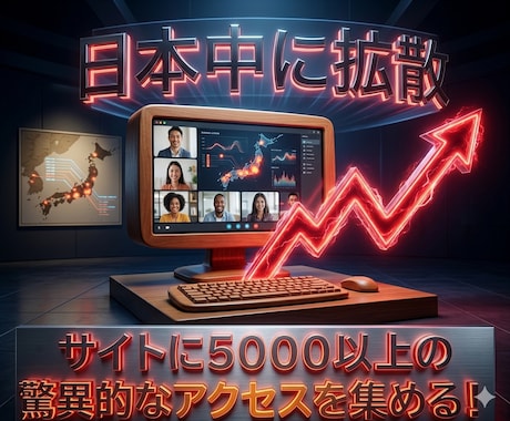 アフィリエイトサイトOK！超激安でアクセス集めます たった3000円で、国内から5000アクセス集めます！ イメージ1
