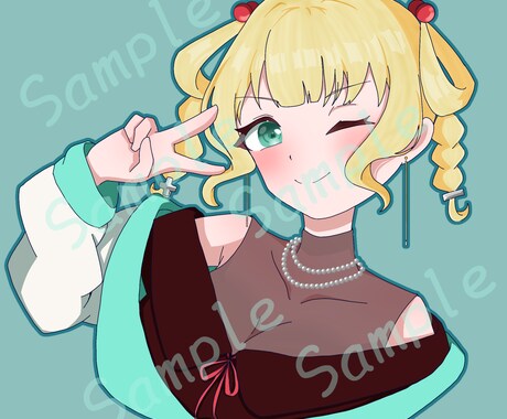 SNSなどに！印象に残るアイコンをお描きします 丁寧なヒアリングで理想をお届けします！6月中はお試し価格！ イメージ2