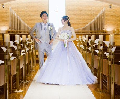 結婚式を写真で残します 「最高の思い出に、何度でも感動しよう」 イメージ2