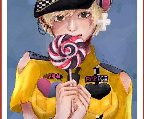 厚塗り！！イラスト描きます 厚塗りのイラスト描きます！厚塗りならではの味が好きな方へ！ イメージ2