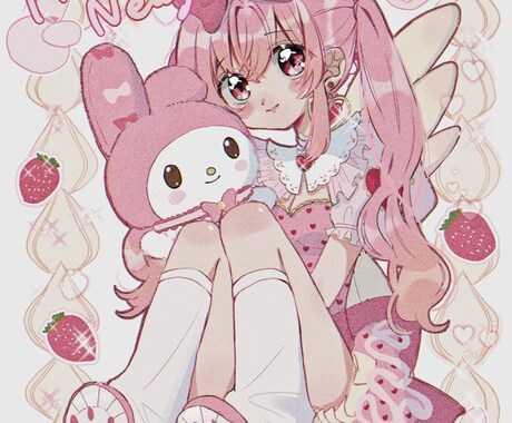 アイコン、歌ってみたなどのイラストを描きます ノスタルジックでかわいい絵をあなた用に描いていきます。 イメージ2