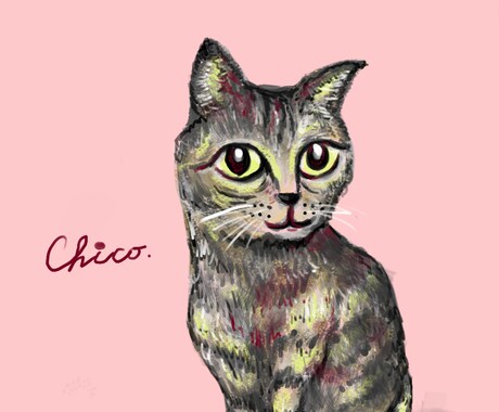 ペットの似顔絵イラスト制作します ペットのお写真から、ふわかわイラスト制作いたします。 イメージ2