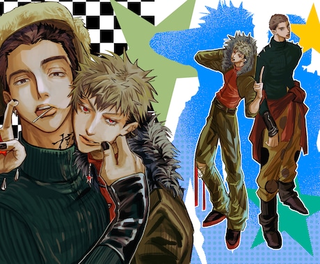 一枚絵承ります 目を引く一枚絵ならお任せ下さい！ イメージ2