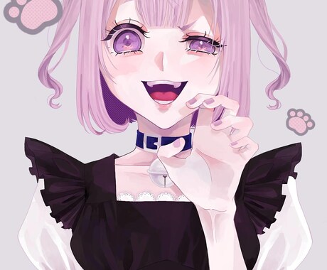 イラスト/アイコン等のオーダー受け付けます snsアイコンや1枚絵をかわいらしくお描きさせて頂きます。