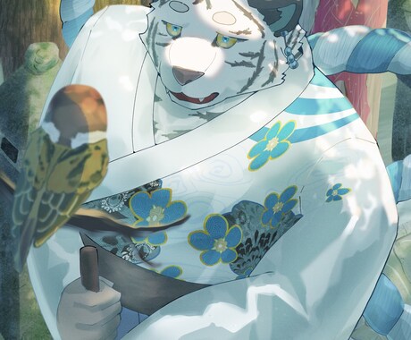 獣人から人間まで幅広く描けます ゆるふわなキャラからガッシリしたキャラまで描きます！ イメージ2