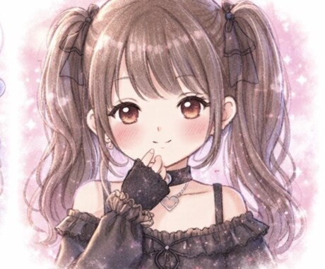 パステル風♡オーダーメイドSNSアイコン制作します 初めてでも安心◎やさしく丁寧にお作りします イメージ2