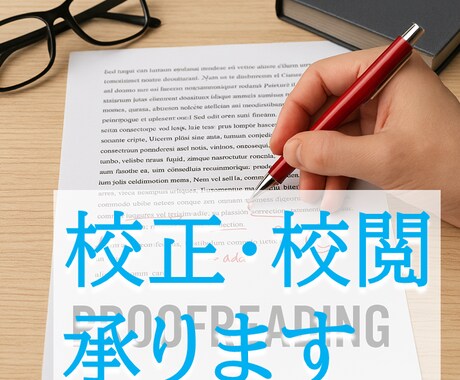 文章を校正＆訂正案をお出しします 年間100冊程度本を読む一読者の目線に立った校正をします イメージ1