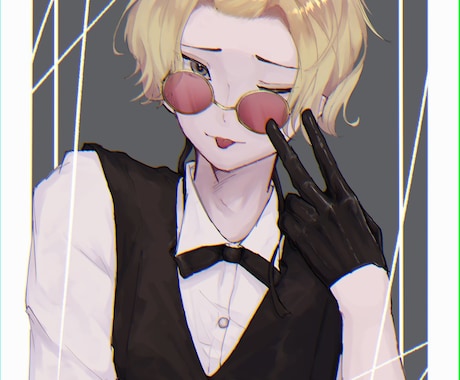 全身絵、1枚絵、様々なイラストを制作、提供致します イメージ1