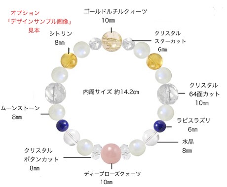 お守りパワーストーンブレスレットを提案します 開運・魔除け・サイキックアタック・人間関係・子宝・健康・目標 イメージ2