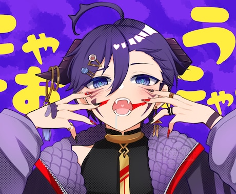 歌ってみたのサムネイル描きます たった一つだけのサムネイルを描かせていただきます イメージ2