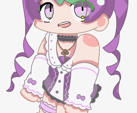 猫目の可愛いイラストの提供します 個性溢れる可愛いイラストを描きます！ イメージ2