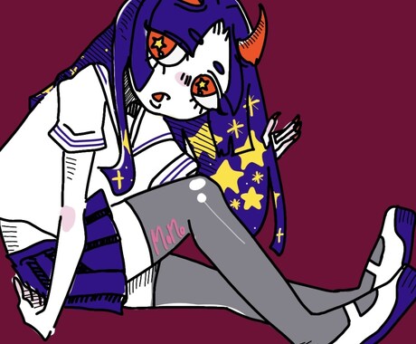 ユーモアでポップな可愛いイラストを描きます パッと目を引くカラー、デザインで目を惹くイラストを制作します イメージ2