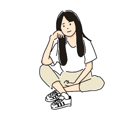 シンプルなイラスト描きます 写真を元に簡潔化したイラスト描きます☺︎ イメージ1