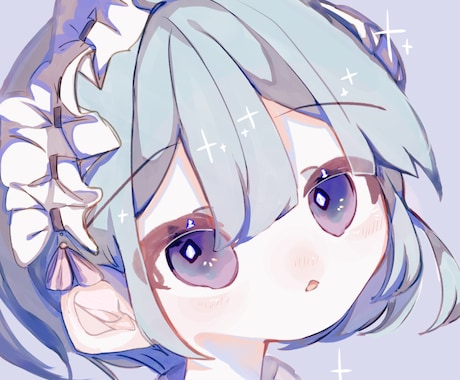SNSの少女アイコン描きます 貴方だけのSNSアイコン描きます イメージ2