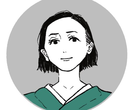 シンプルでやさしいタッチの似顔絵描きます SNSのアイコンにお使いください♪ イメージ2