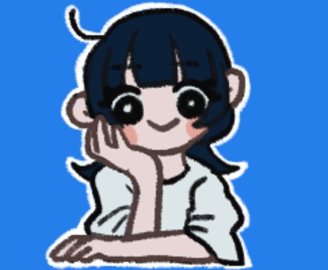 限定価格!ゆるかわいいイラストを描きます 単純な背景のデフォルメイラストです。 イメージ1